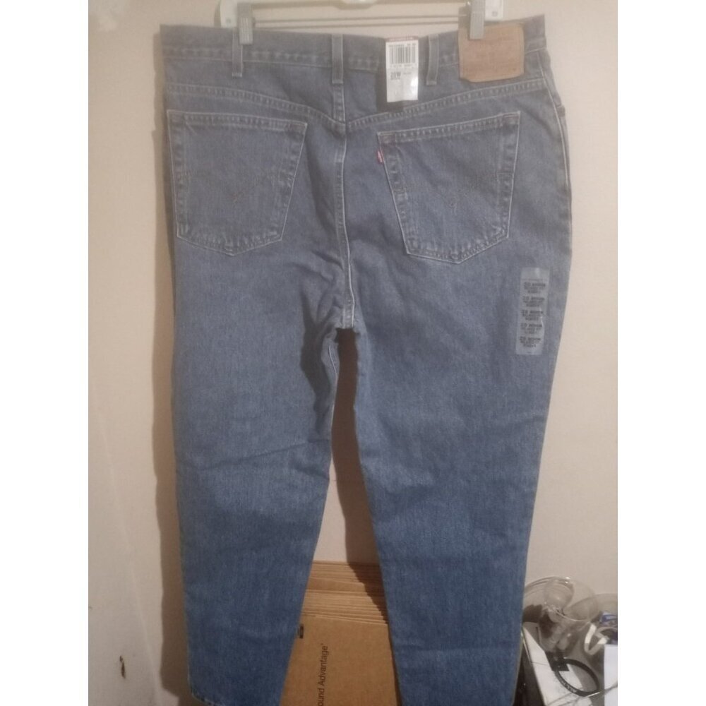 New Vintage Levis 550 Womens Jeans Plus 20WM Blue Relaxed Fit Tapered Leg Cotton - Picture 9 of 13